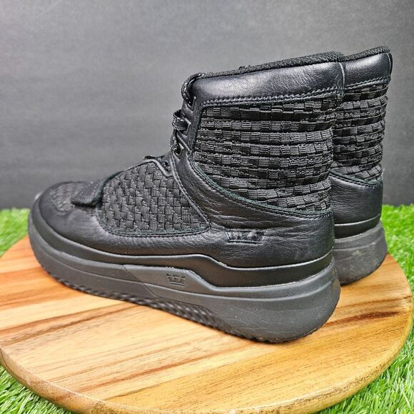 Supra Theory Shoes Mens Size 7 Triple Black Casual Sneakers High Top 05904 001 main image 8